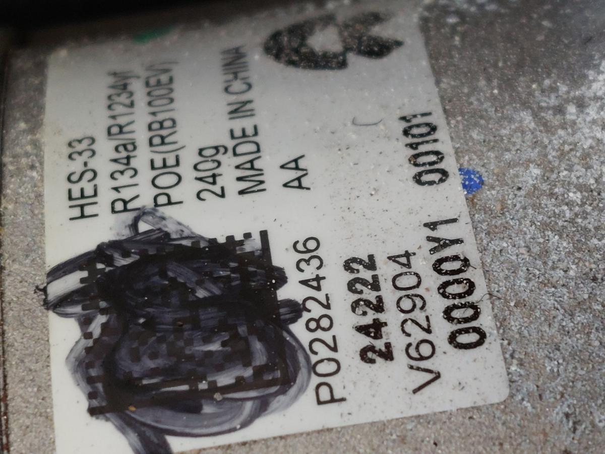 NIO ET7 Elektro Klimakompressor K&auml;ltemittelkompressor R1234yf Kompressor