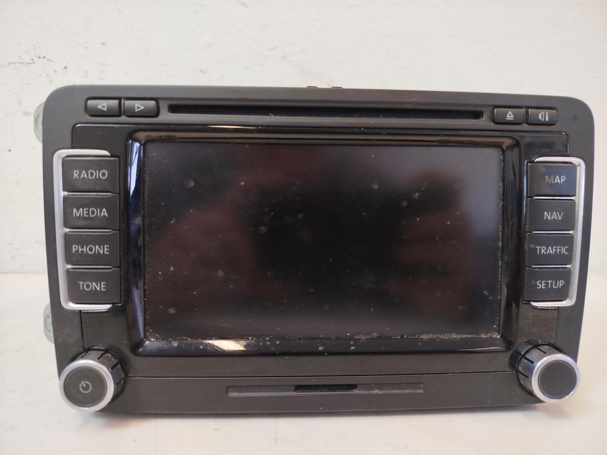 VW Passat 3C B6 Radio Navigationssystem RNS510 Navi Autoradio Originalteil