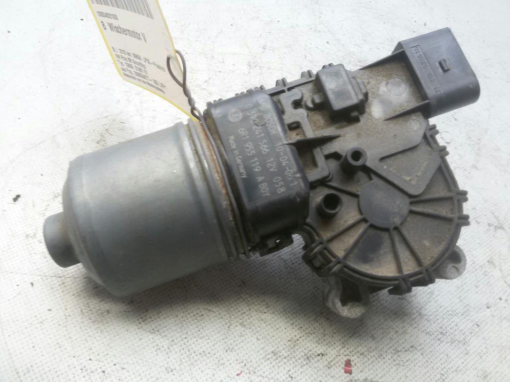 VW Polo 6R original Wischermotor vorn 6R1955119A 0390241566 BOSCH BJ2010