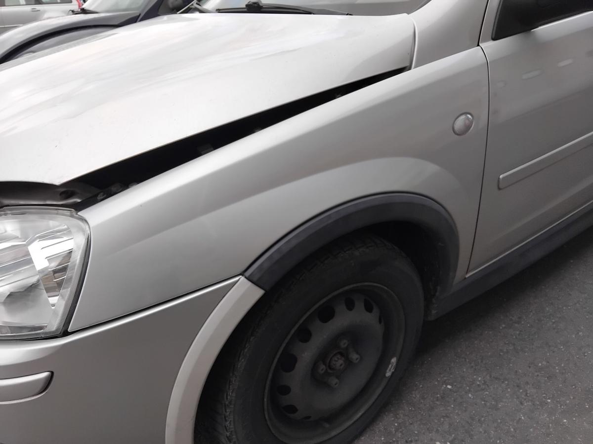Opel Corsa C original Kotfl&uuml;gel vorn links starsilber III Z157 BJ2006