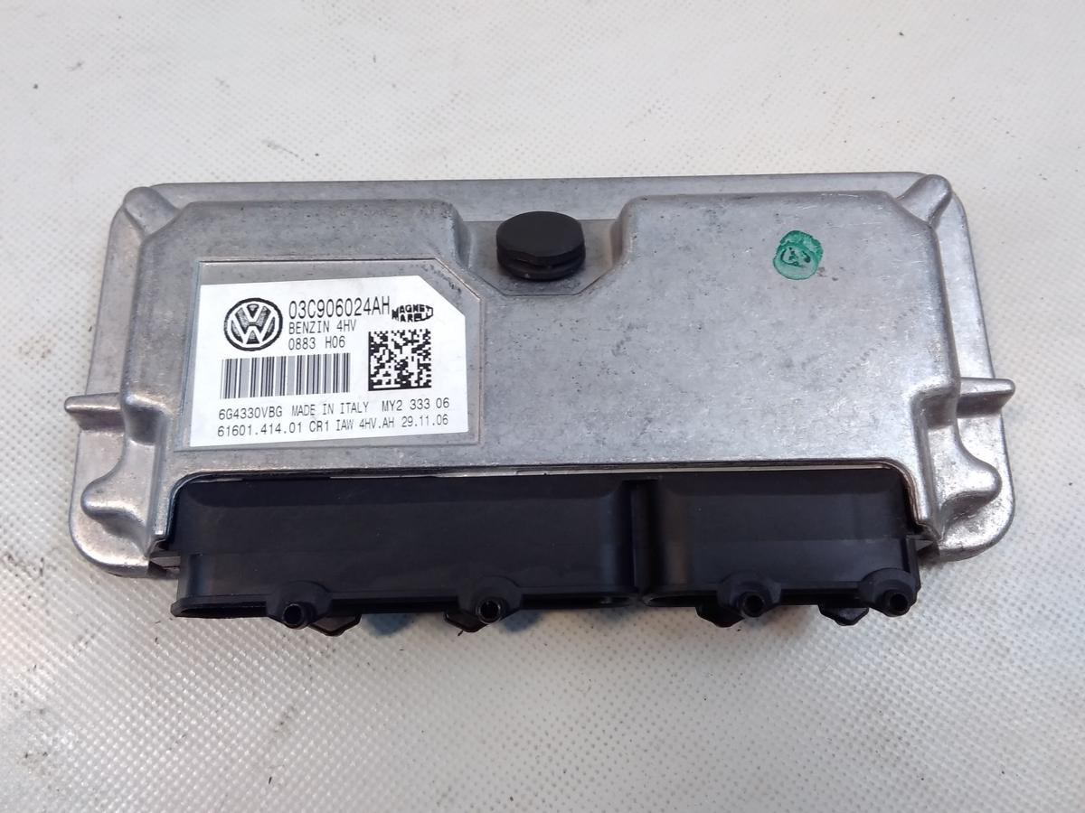 VW Golf Plus 5M original Steuerger&auml;t Motor 03C906024AH 1.4 59kw BUD BJ2007
