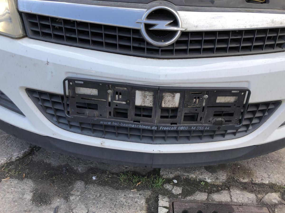 Opel Astra H GTC Sto&szlig;f&auml;nger vorn Frontsch&uuml;rze Nebel SRA ab 2007 10U weiss