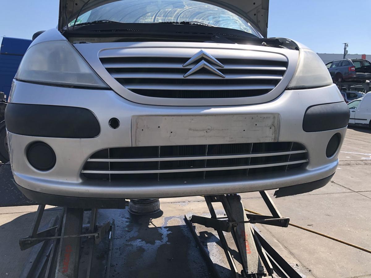 Citroen C3 original Sto&szlig;stange F&auml;nger vorn/Front EZR Alugrau Bj 2003