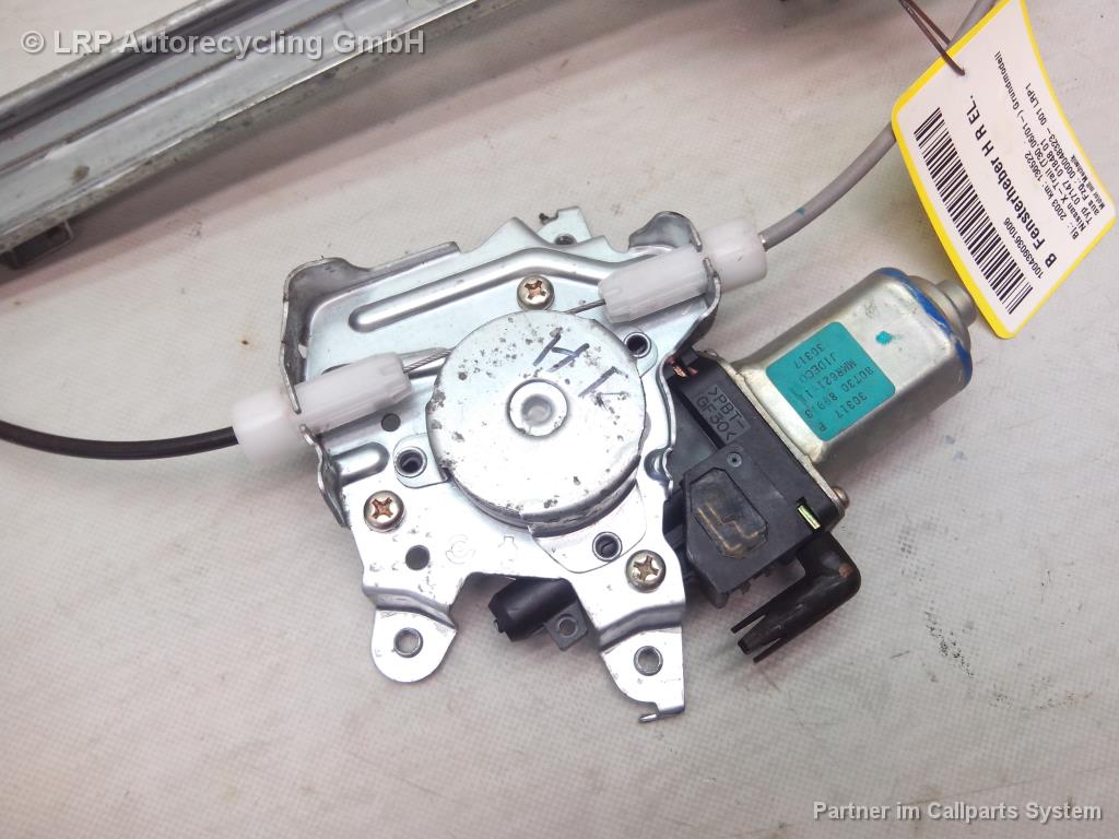 Nissan X Trail T30 BJ2003 elektrischer Fensterheber Tür hinten rechts