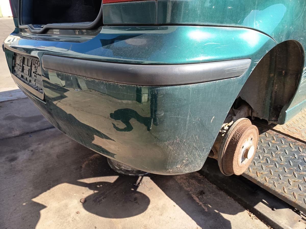 VW Polo 6N2 original Sto&szlig;stange hinten LD6D Gr&uuml;n Baujahr 1997