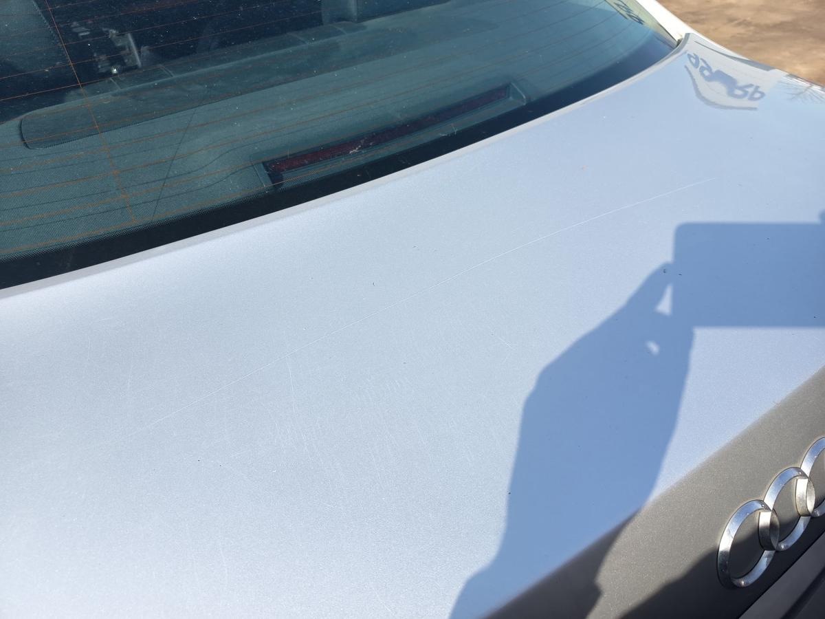 Audi A4 B6 Limo original Heckklappe Deckel hinten Y7W Lichtsilber Bj 2003