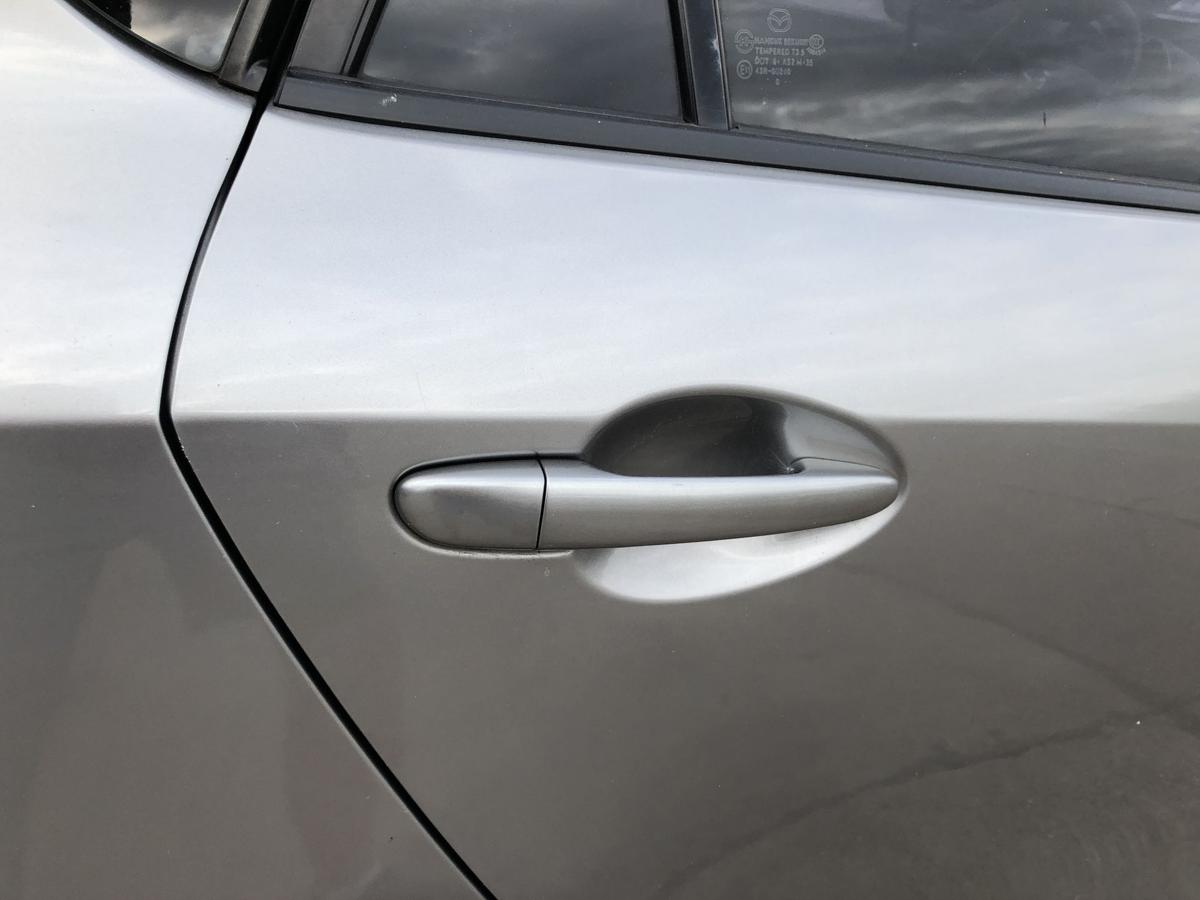 Mazda 3 Typ BL Tür hinten rechts Fondtür im Rohbau 5trg 38P Liquid Silver Met