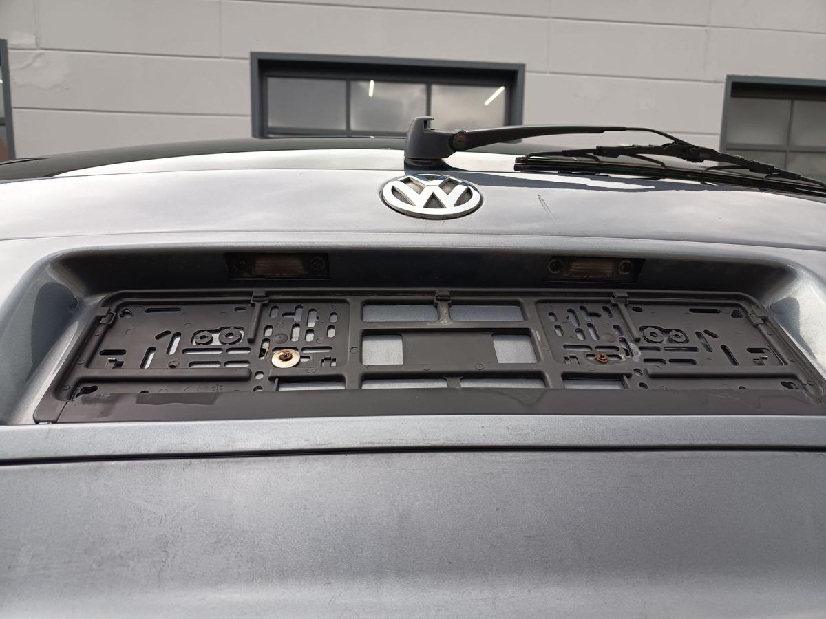 VW Sharan original Heckklappe mit Scheibe LR7K grau Baujahr 2009