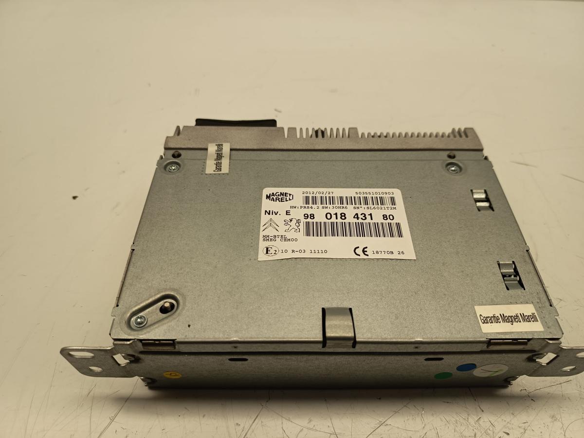 Peugeot 208 I orig Radio Navi System Audiomodul Einheit Smeg Bj 2012