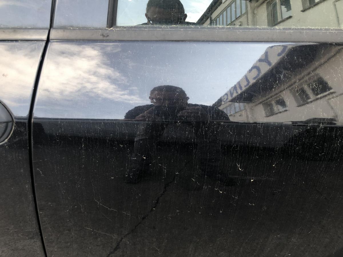 Fiat Punto EVO 199 T&uuml;r hinten links Fondt&uuml;r im Rohbau 876 Nero Mille Miglia