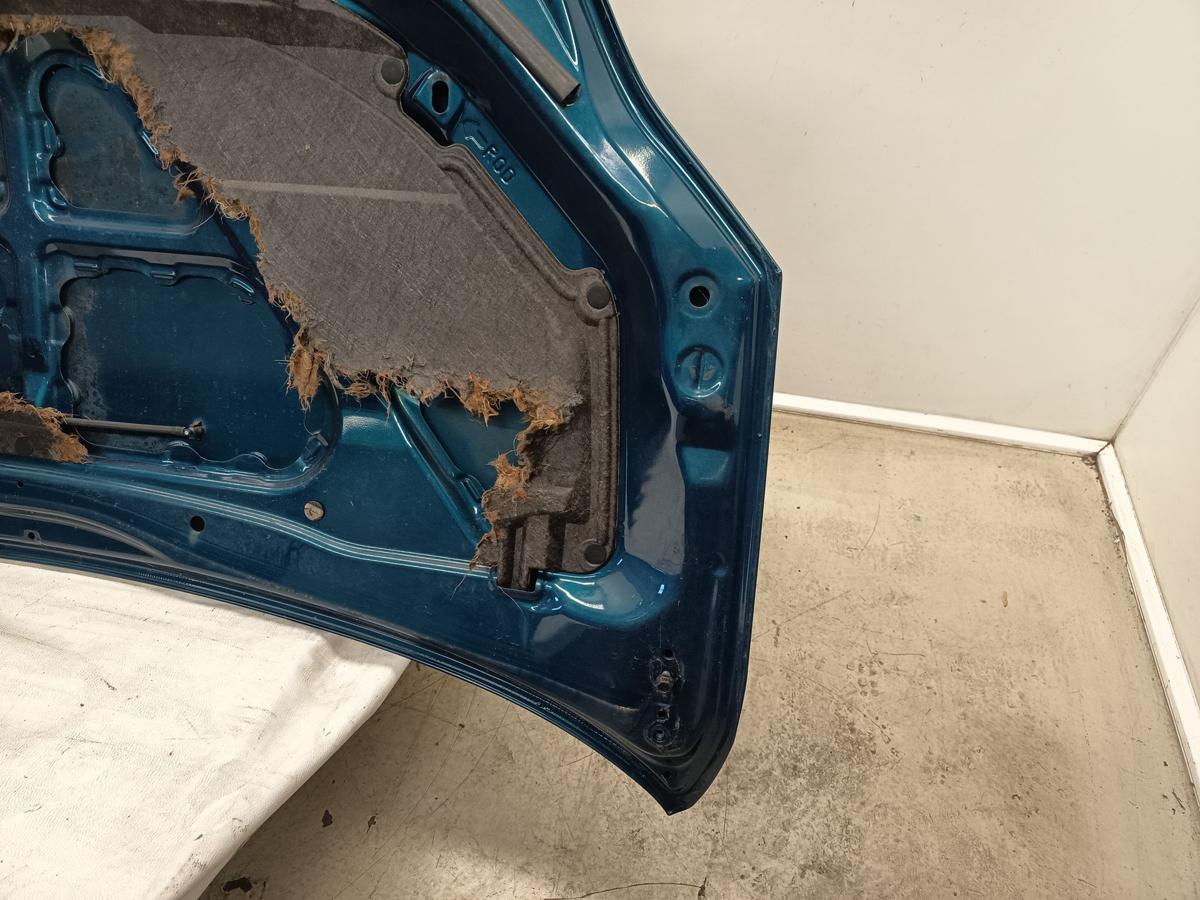 Mazda 5 CR Bj 2005 original Motorhaube Deckel vorn 32C Haitiblau Metallic