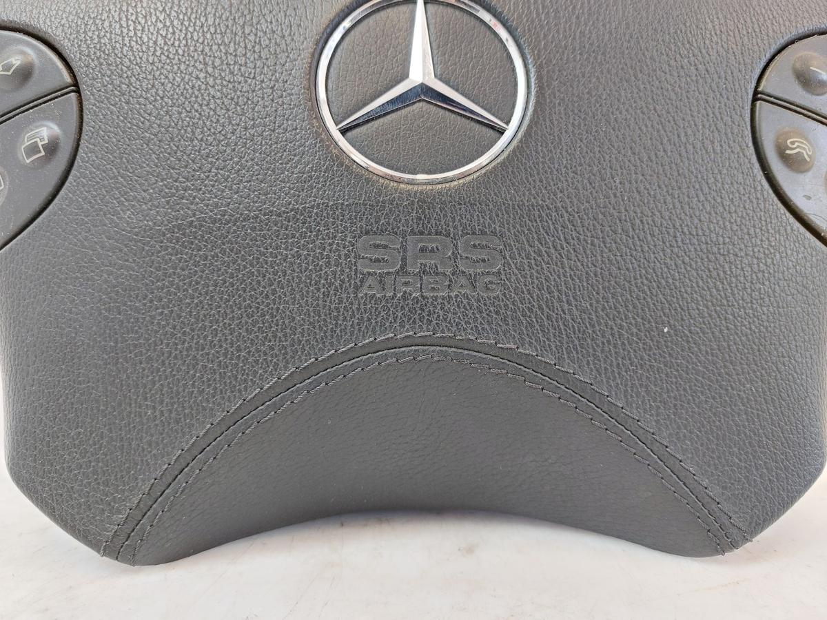 Mercedes CLK 430 W208 C208 Lenkradabdeckung Leder Multifunktion Lenkrad OEM