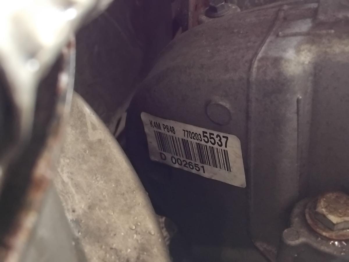 Renault Megane 3 Motor Engine K4MP848 1.6 74kw 136675km BJ2008