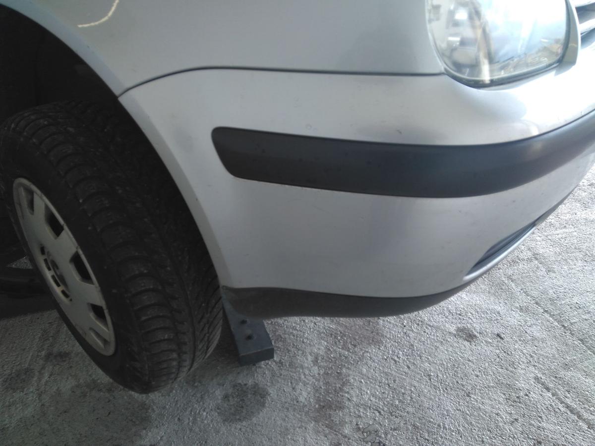 VW Golf 4 original Stoßstange Stossfänger vorn satinsilber LB7Z Bj.1999 ...