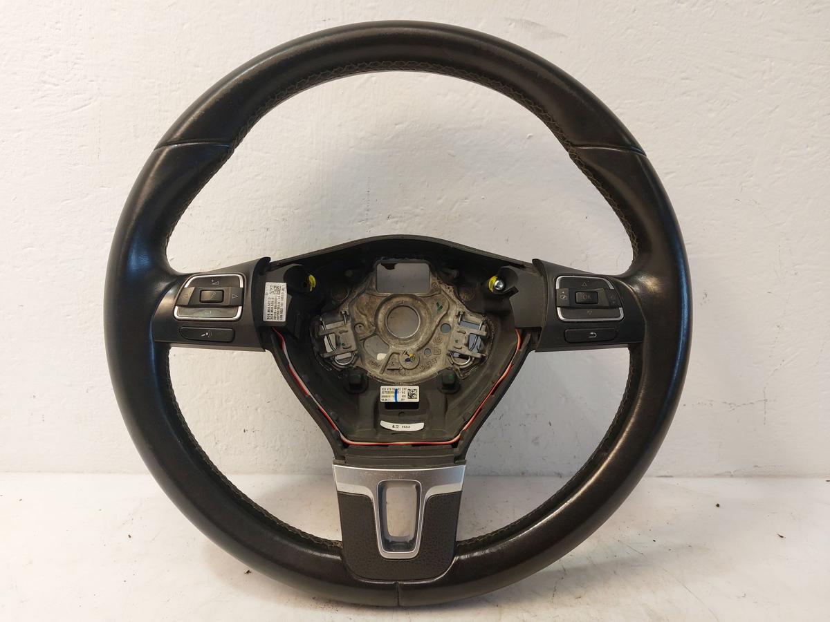 VW Golf 6 VI Passat Touran Caddy Lederlenkrad Lenkrad Leder Multifunktion OEM