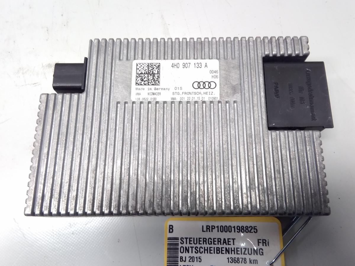 Audi A8 D4 4H Lang original Steuerger&auml;t Frontscheibenheizung 4H0907133A BJ2015