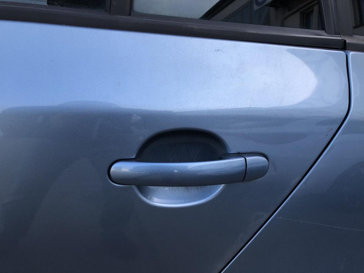 Skoda Fabia II 2 Typ 5J T&uuml;r hinten links Kombi im Rohbau LF5X Satin Grey 06-14