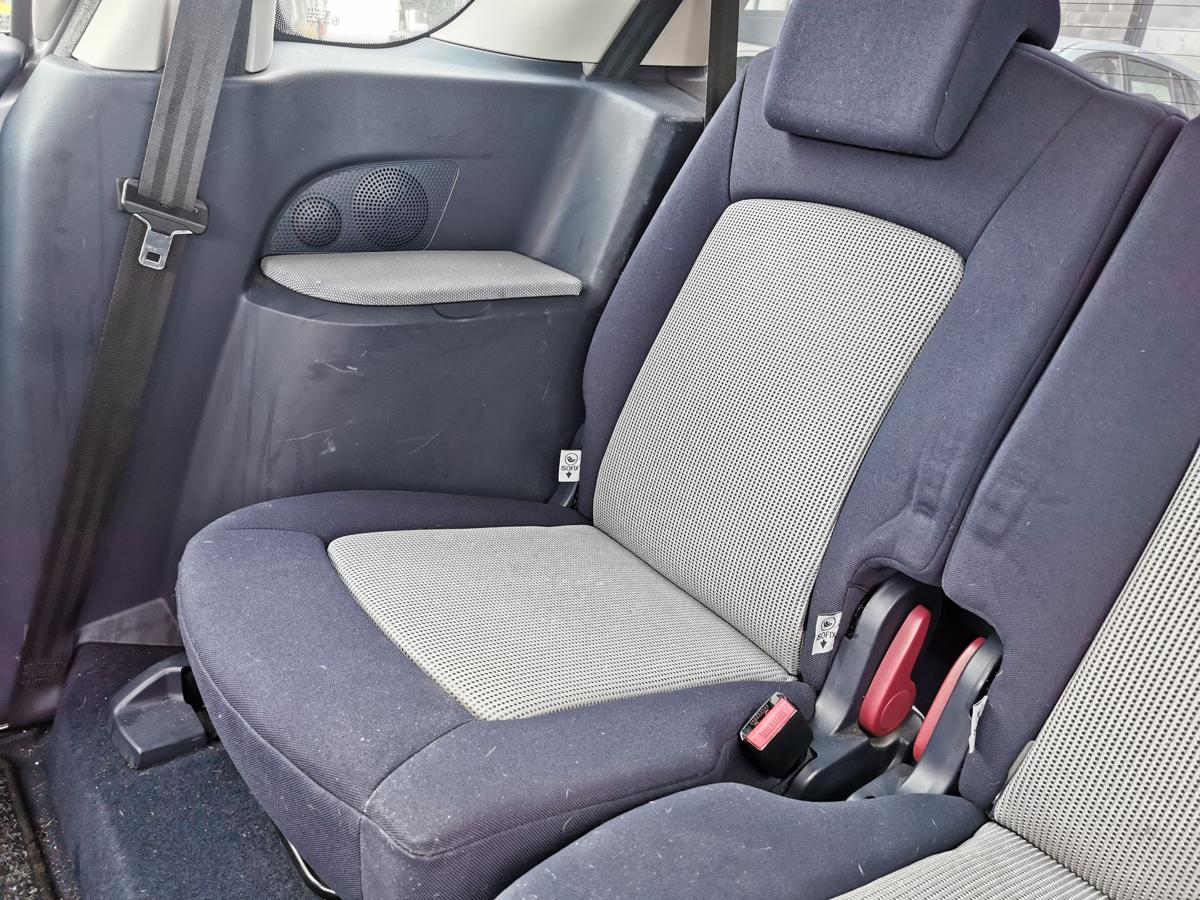 Peugeot 1007 K Einzelsitz Sitz Rücksitz hinten rechts mit Kopfstütze Stoff