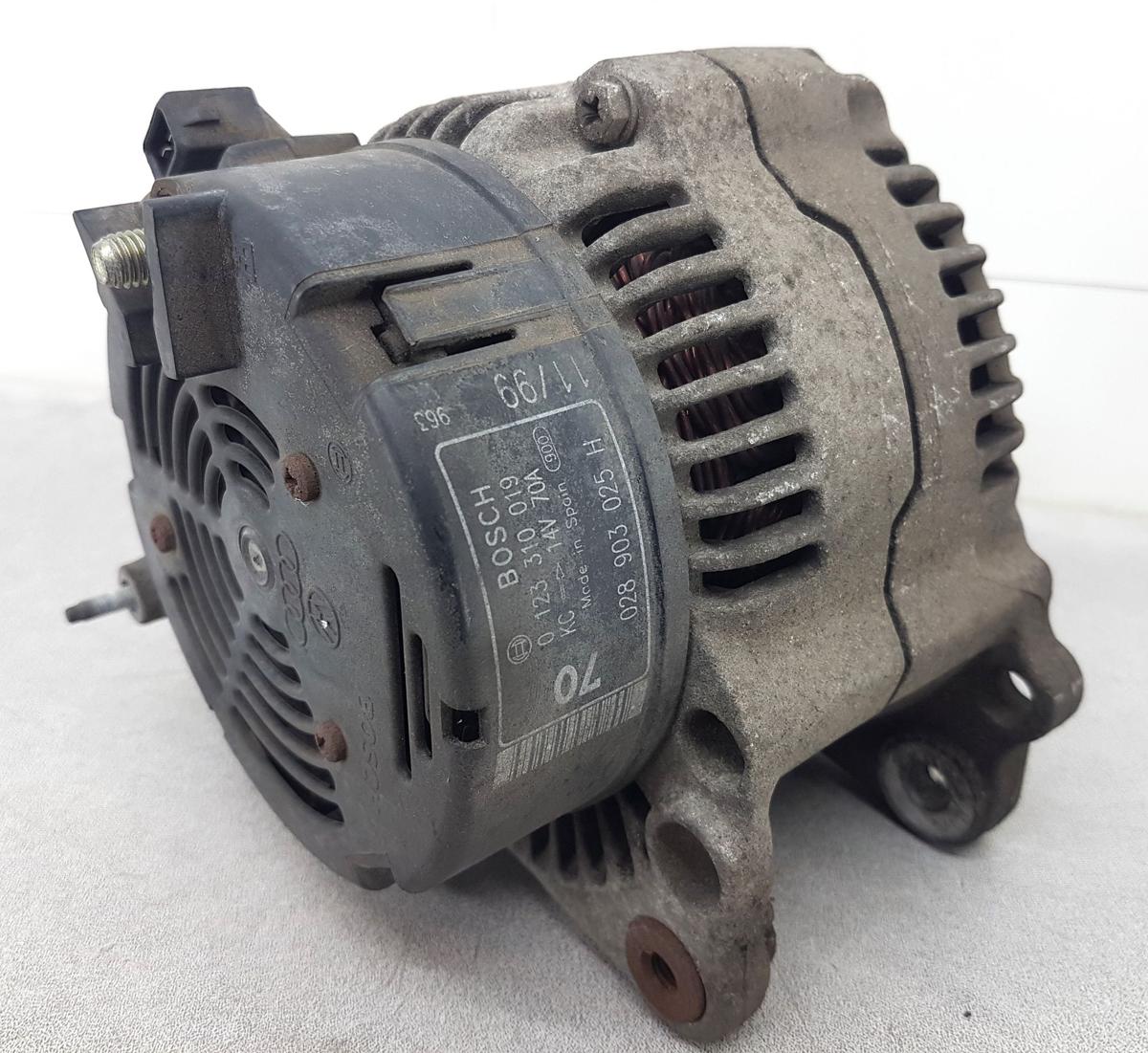 VW Lupo Lichtmaschine Generator 70A 028903025H 0123310019 1,0 37kw ALL