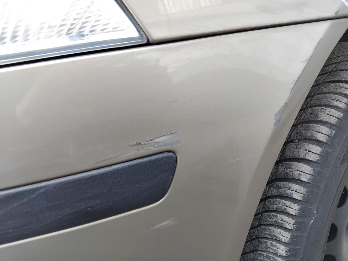 Skoda Octavia II 1Z original Sto&szlig;f&auml;nger Sto&szlig;stange vorn BJ2006 LF8F saharabeigemetallic