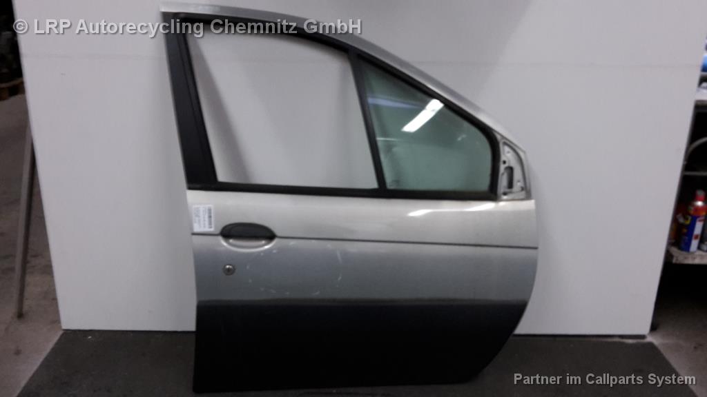 Renault Scenic RX4 BJ 2001 Tür vorn rechts Beifahrertür Silber