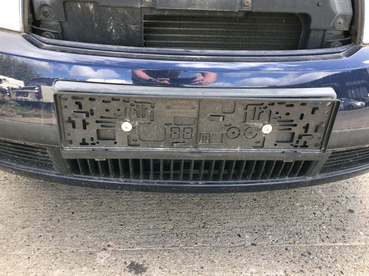 Skoda Fabia 6Y Sto&szlig;f&auml;nger vorn Frontsch&uuml;rze bis 2004 LF5U Tiefseeblau Metallic