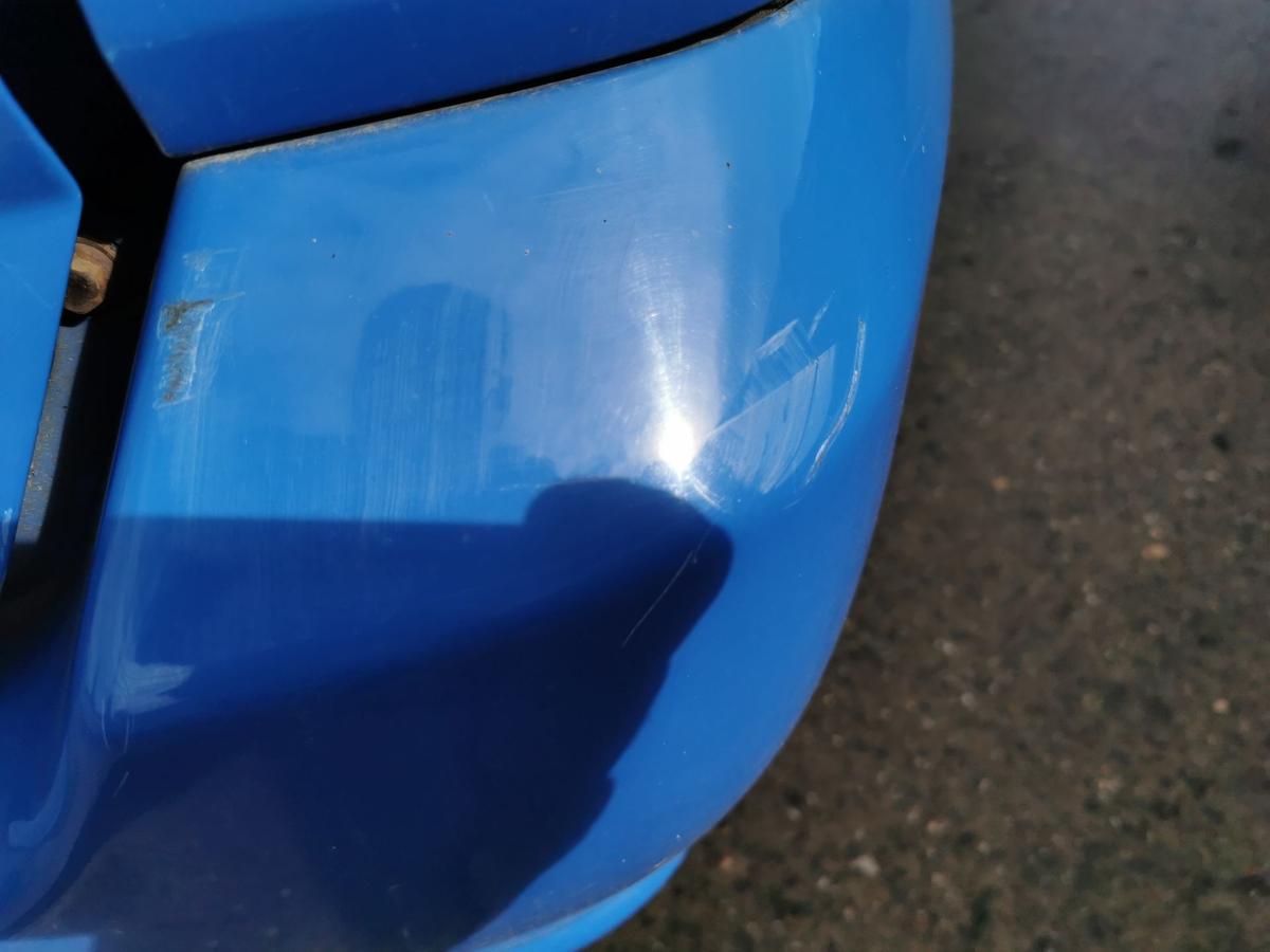 Mitsubishi Space Star DG0 Stossfänger Stossstange Bumper hinten T26 Ionia Blue