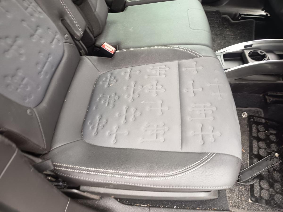 Opel Mervia B Sitzreihe 2 Fond komplett Stoff/Leder TABZ grau/anthrazit Bj 2012