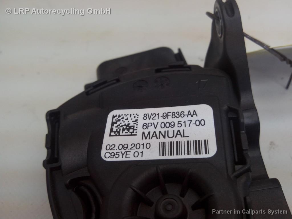 Ford Fiesta JA8 Bj2010 original Gaspedal 8V219F836AA 1.25 44kw