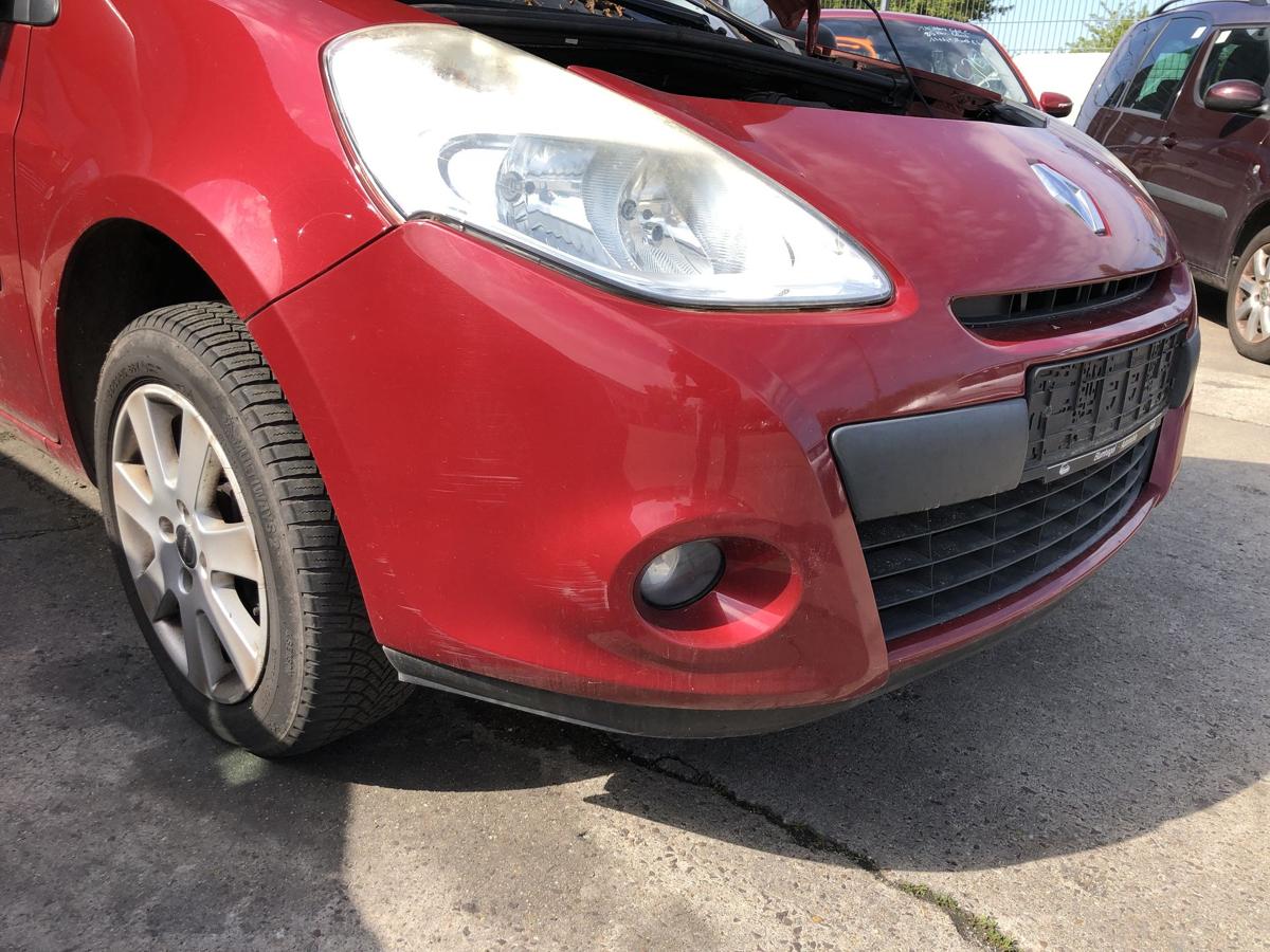 Renault Clio 3 III Grandtour Sto&szlig;f&auml;nger vorn Frontsch&uuml;rze Nebel ab 2009 NNJ rot