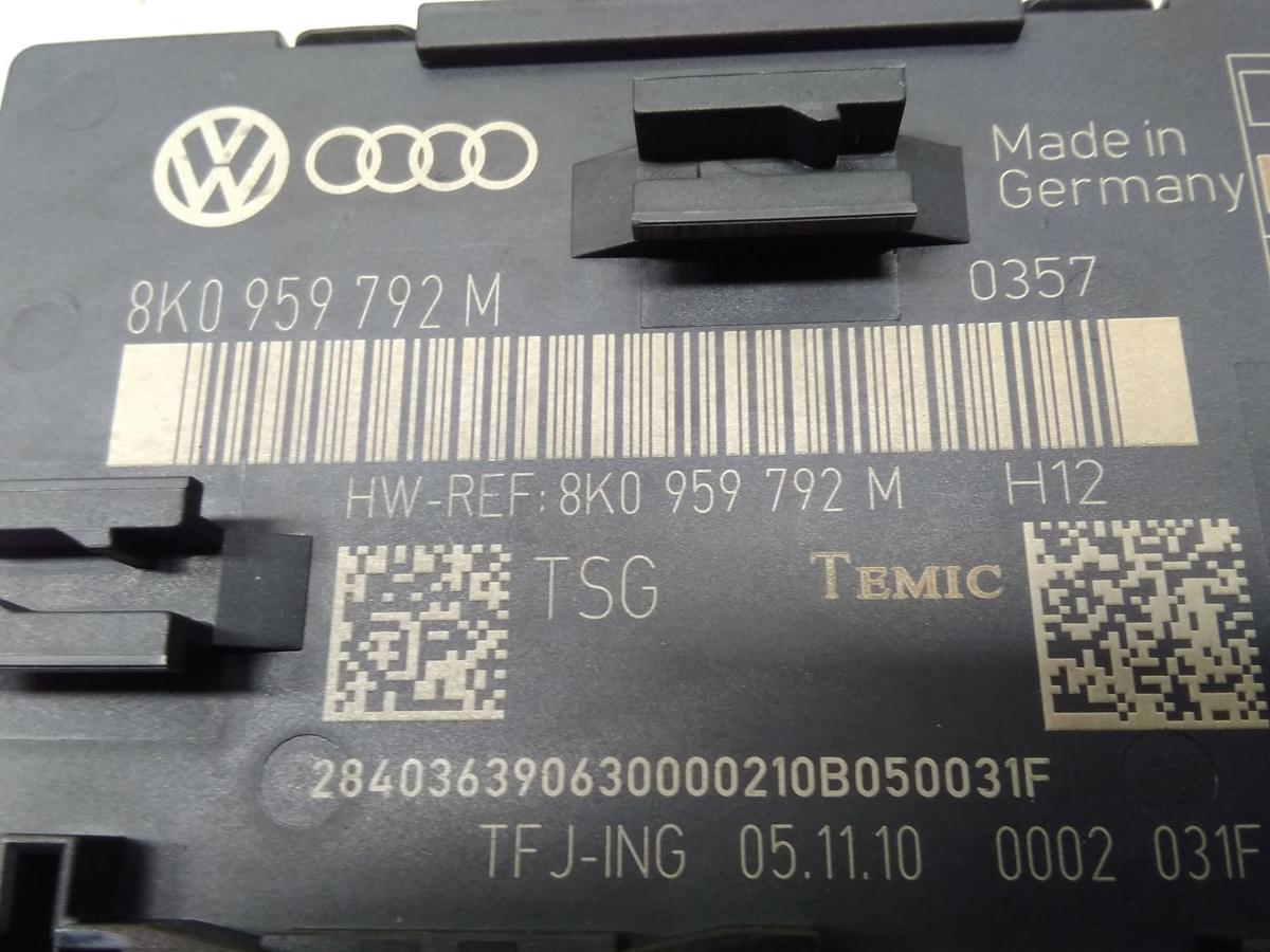 Audi A4 8K B8 original Türsteuergerät vorn rechts 8K0959792M Bj.2010