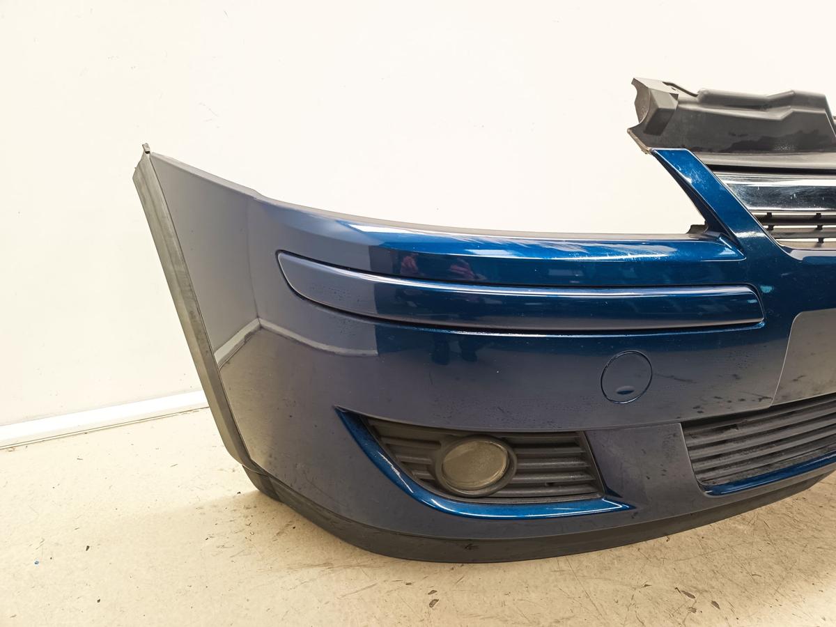 Opel Corsa C Bj 2005 Facelift original Stoßfänger Stoßstange vorn Z21B Ultrablau