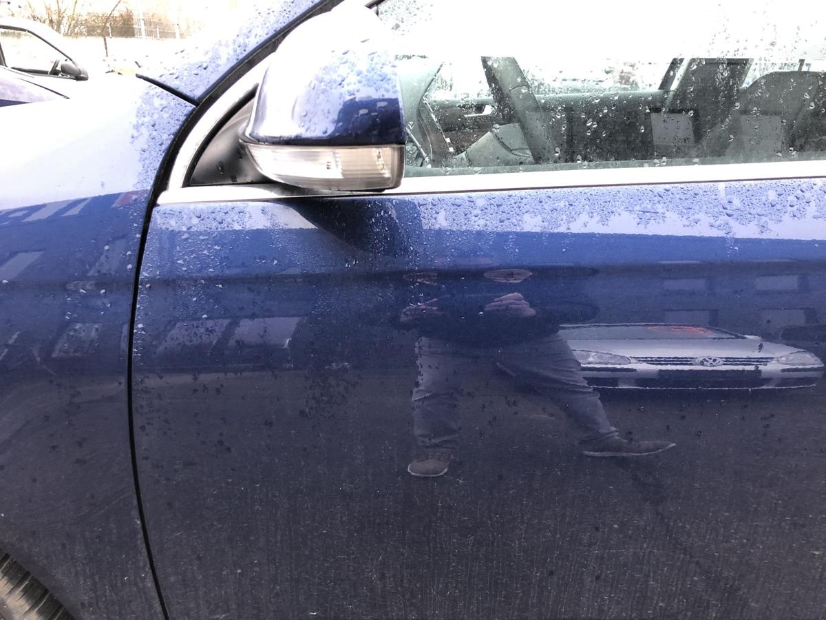 VW Golf 6 VI Variant T&uuml;r vorne links Fahrert&uuml;r Autot&uuml;r Rohbau blau