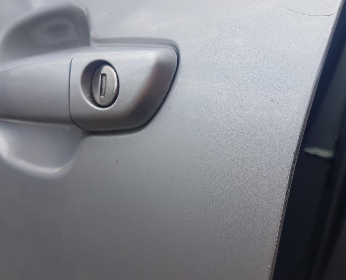 Opel Crossland X T&uuml;r vorn links in Z176 Argonsilber Metallic Bj2018 Rohbaut&uuml;r