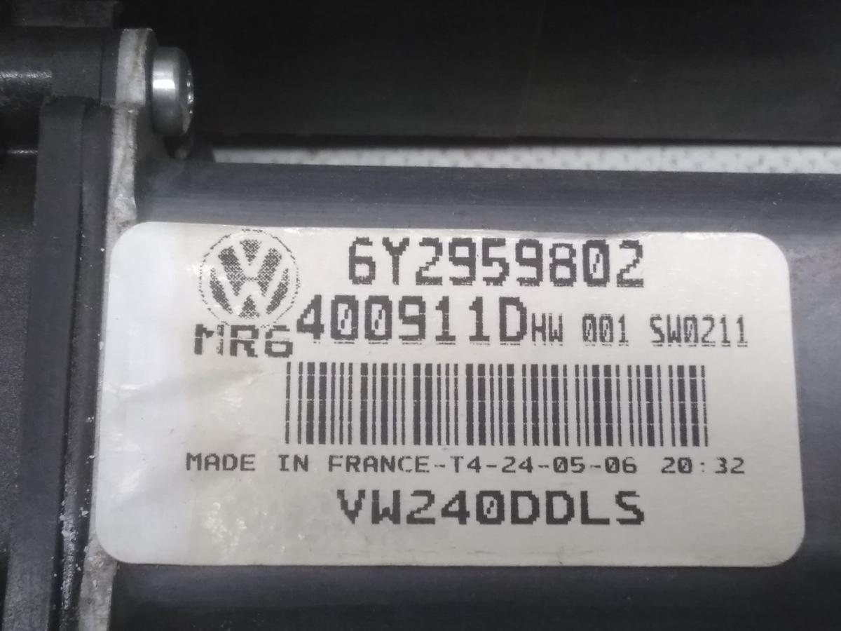 VW Polo 9N3 original Fensterhebermotor vorn links 6Y2959802 BJ2006 6Y2959802