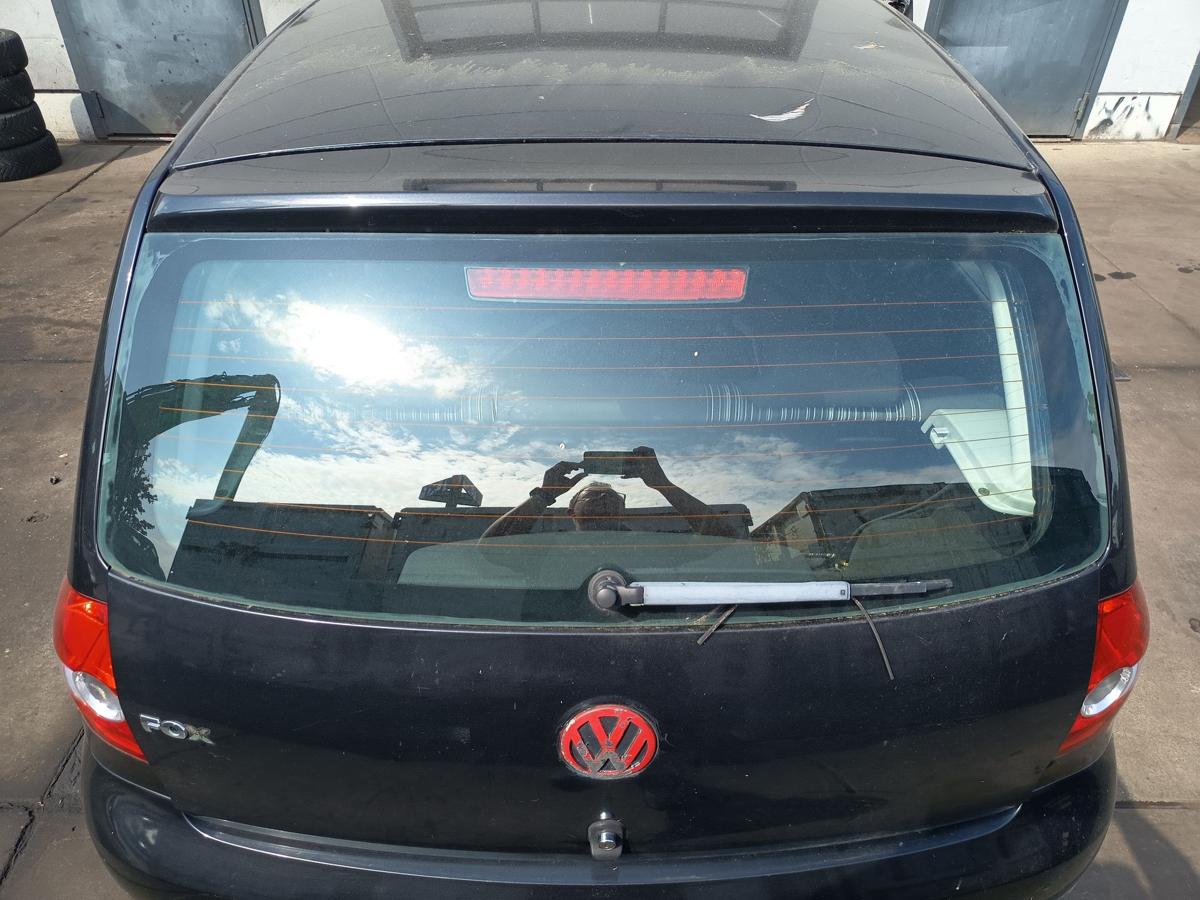VW Fox original Heckklappe mit Scheibe LC9Z Black Magic Metallic Baujahr 2005