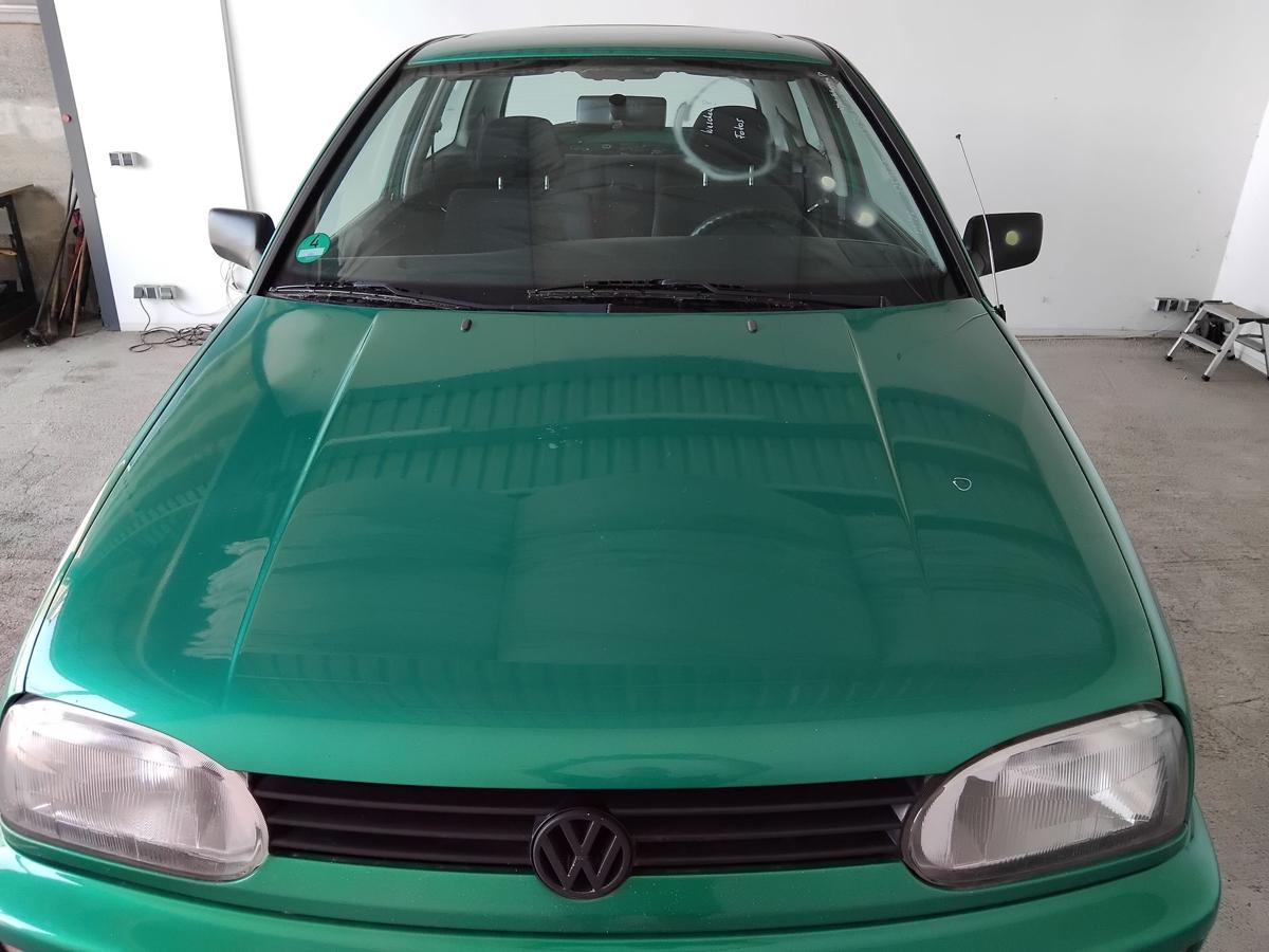 VW Golf 3 1H Motorhaube Deckel vorn LD6P fashiongr&uuml;nmetallic BJ1995