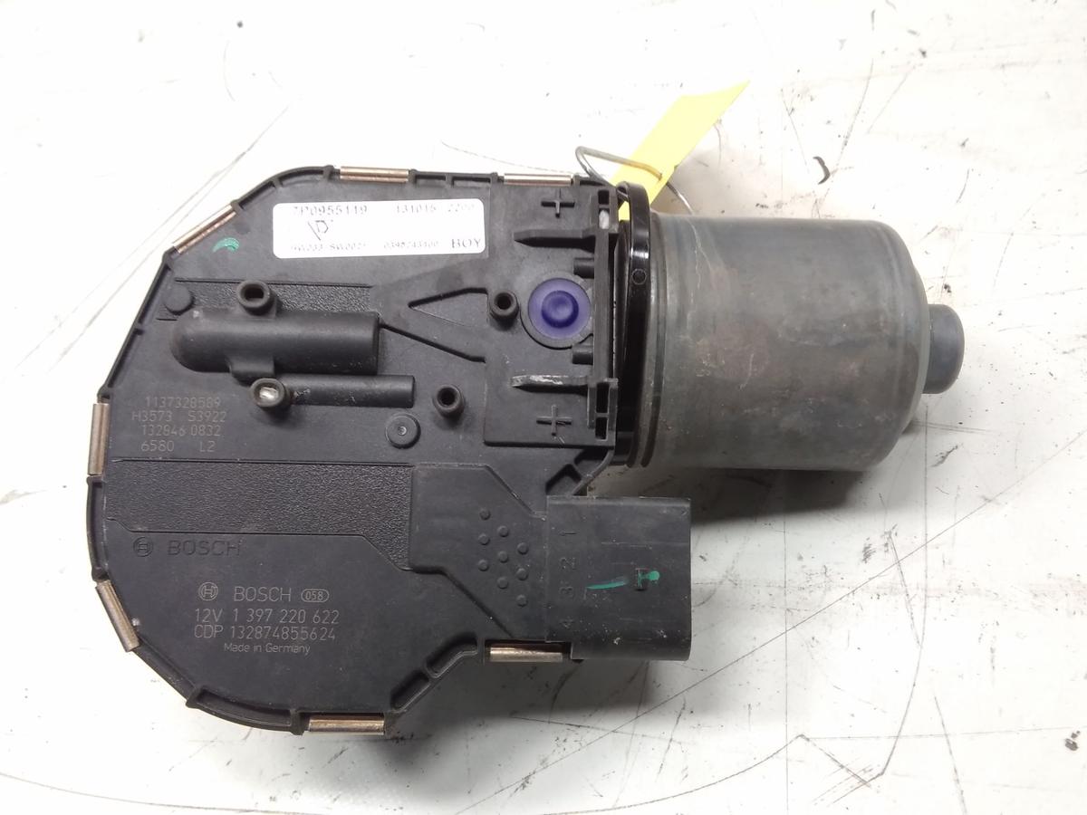 VW Touareg 2 7P original Wischermotor vorn Bosch Bj.2013 7P0955119