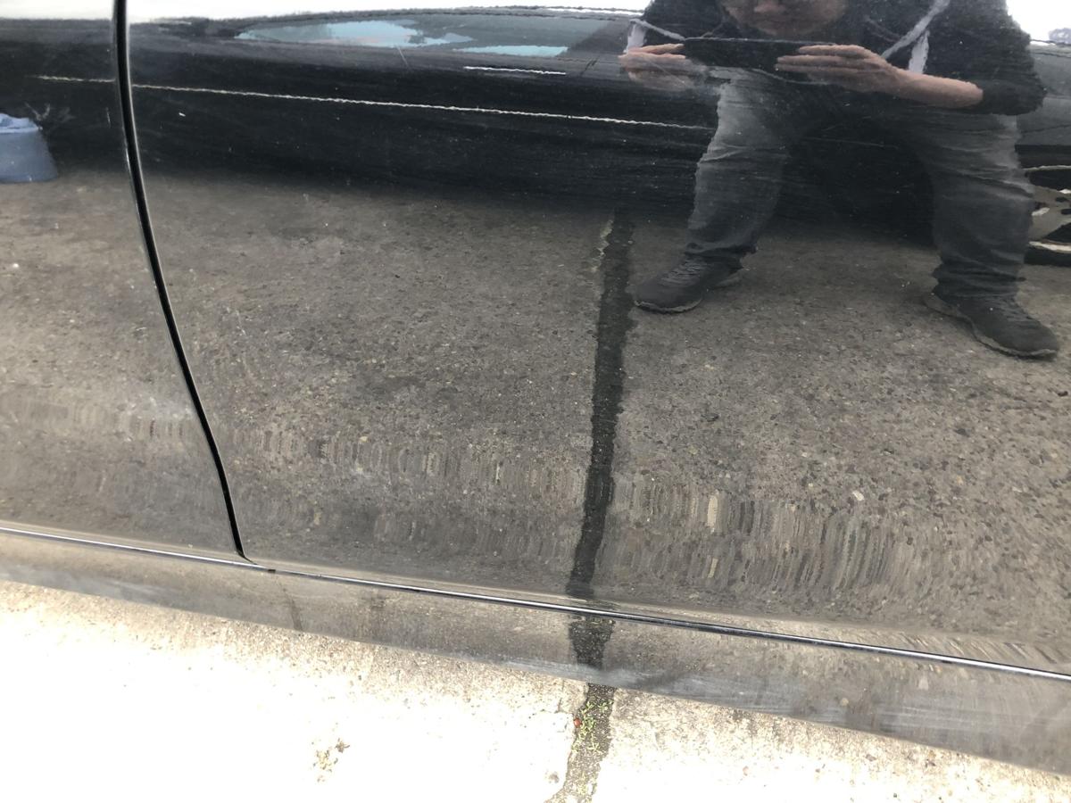 BMW 3er F31 Touring Sportline T&uuml;r hinten links Fondt&uuml;r Rohbau 668 SCHWARZ II