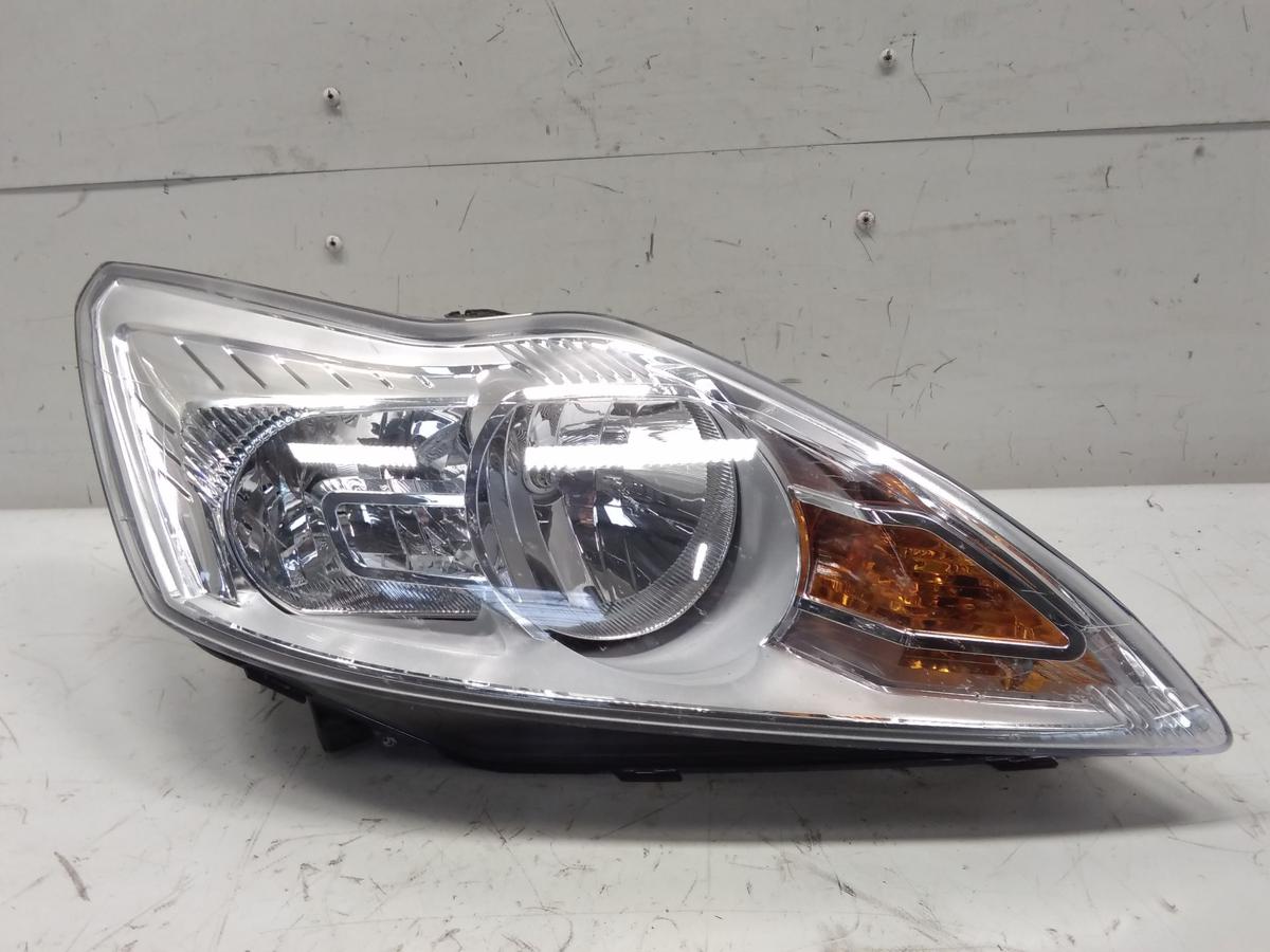 Ford Focus 2 Facelift Scheinwerfer rechts Halogen chrom mit LWR Bj.2009