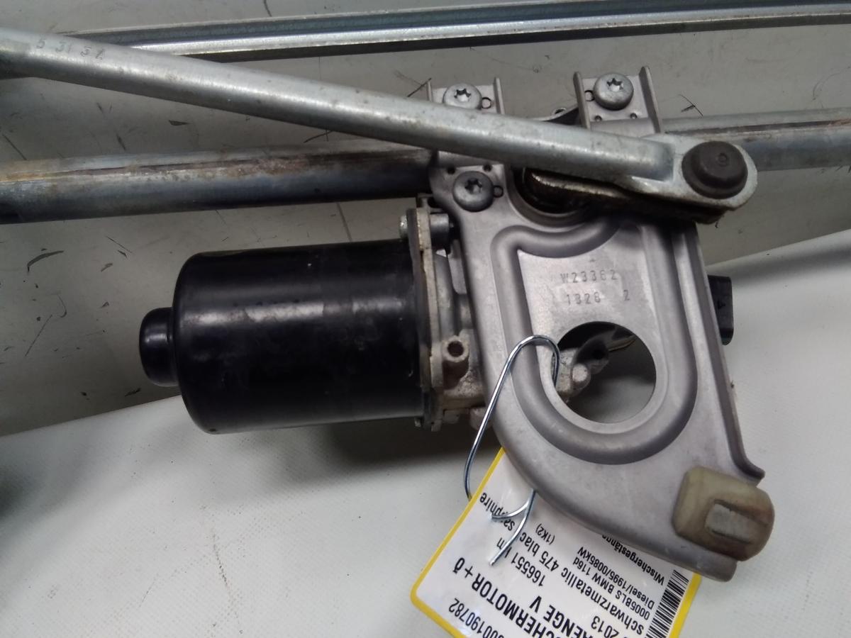 BMW 1er F21 original Wischermotor mit Wischergestänge vorn 7267503 BJ2013