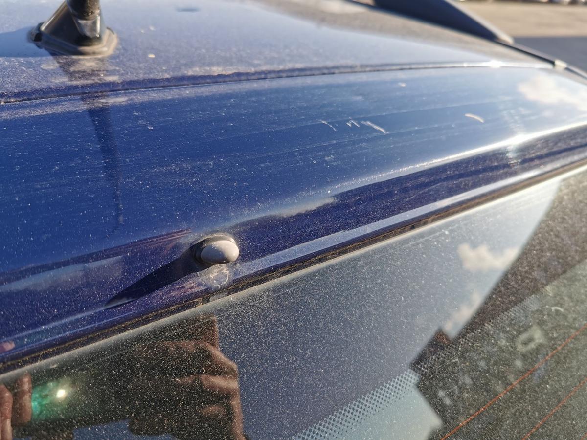 Opel Zafira A Heckklappe Kofferklappe Klappe Deckel hinten Z20Z Atlantikblau