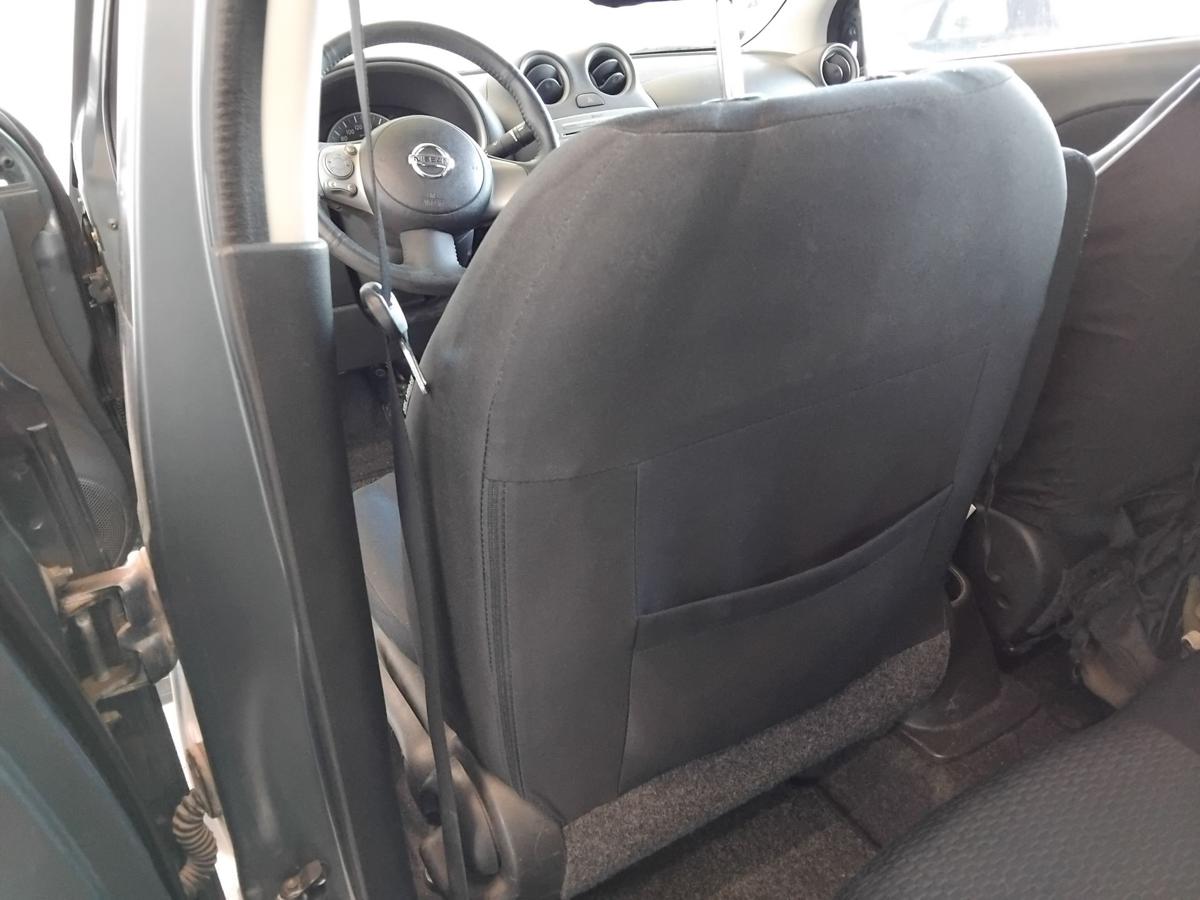 Nissan Micra 4 K13 original Sitz vorn links Fahrersitz Stoff schwarz BJ2013