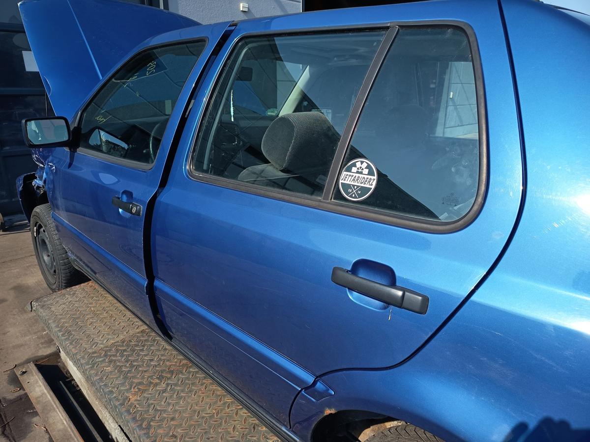 VW Vento 1HX original T&uuml;r hinten links Fond Fahrerseite R5V Fjordblau Bj 1996