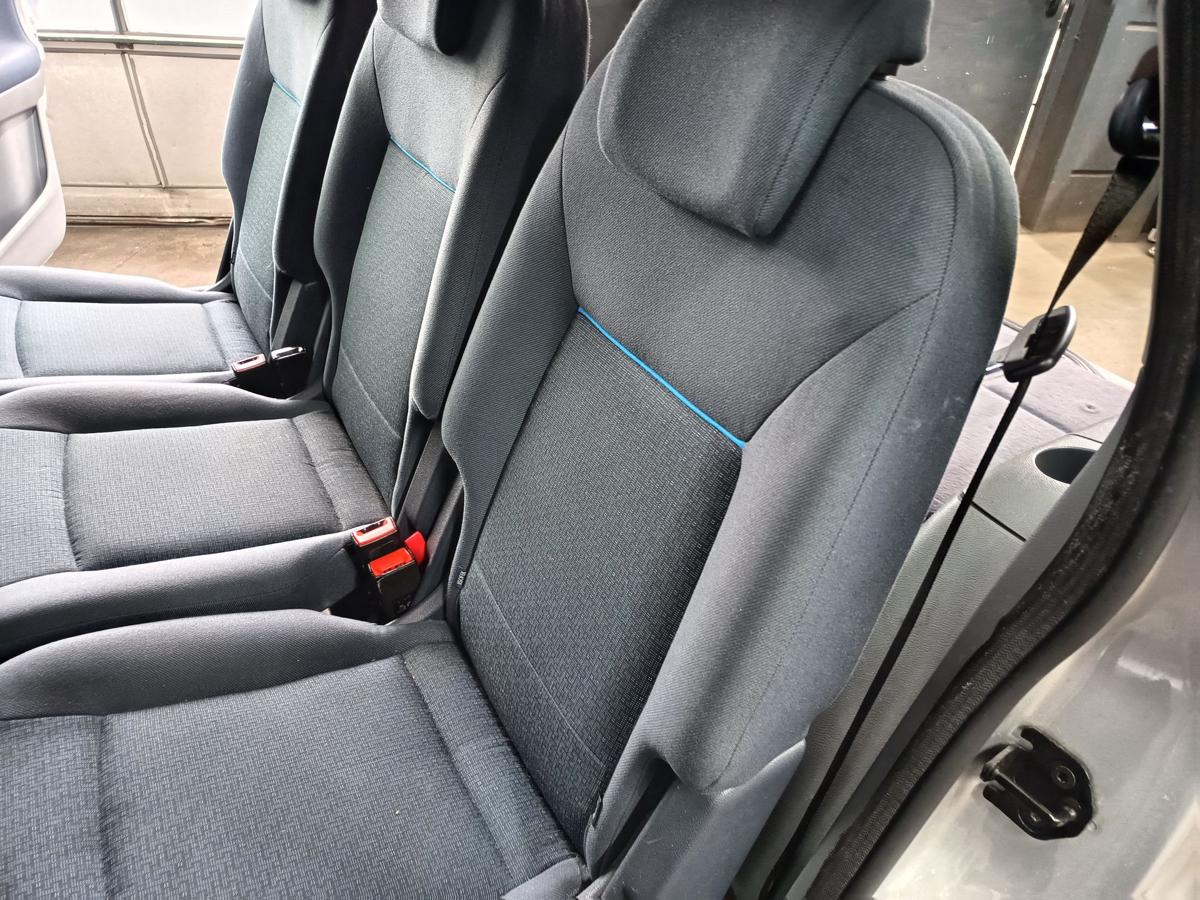 Ford S-Max 1 original Sitz hinten links Reihe 2 Stoff blau/grau Bj 2009