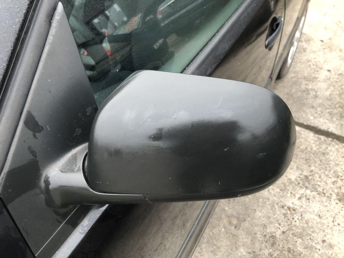 VW Polo 9N 9N1 Außenspiegel links Rückspiegel elektrisch unlackiert Spiegel