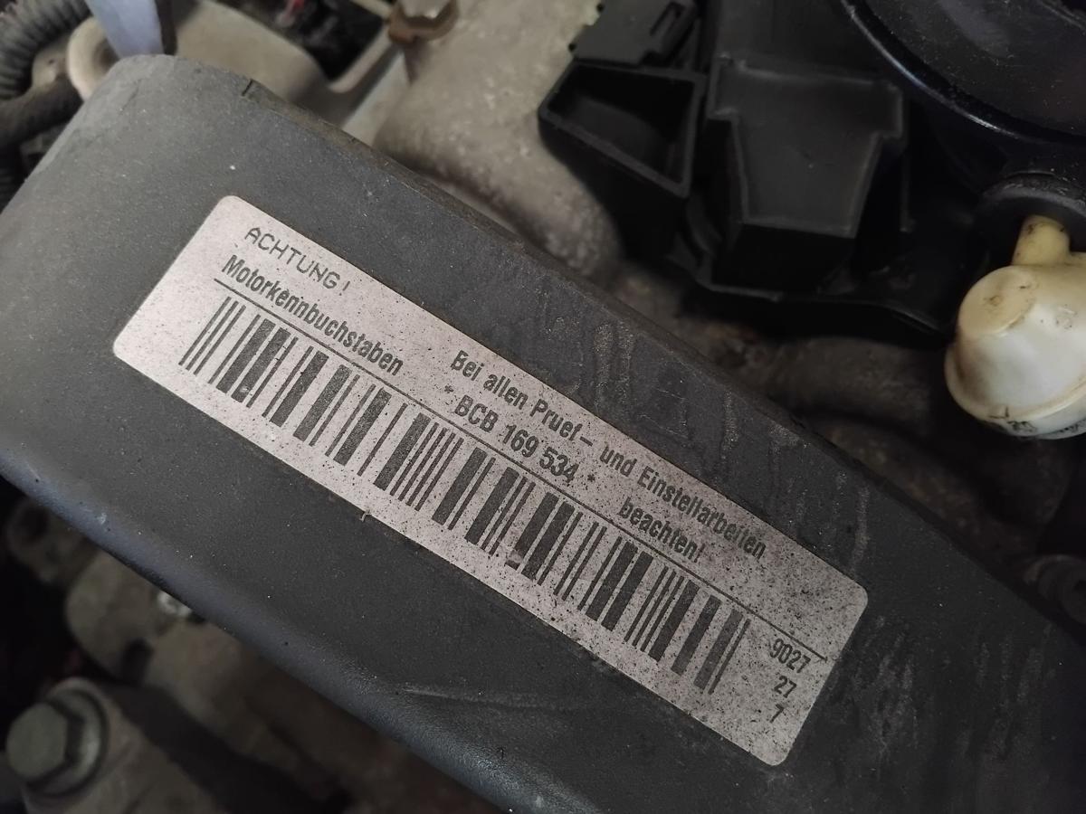 VW Golf 4 1J Motor Engine BCB 1.6 77kw 107731km BJ2003