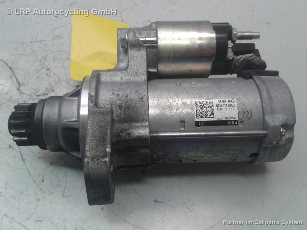 VW Golf VII AU BJ2013 original Anlasser Starter 4280008852 DENSO