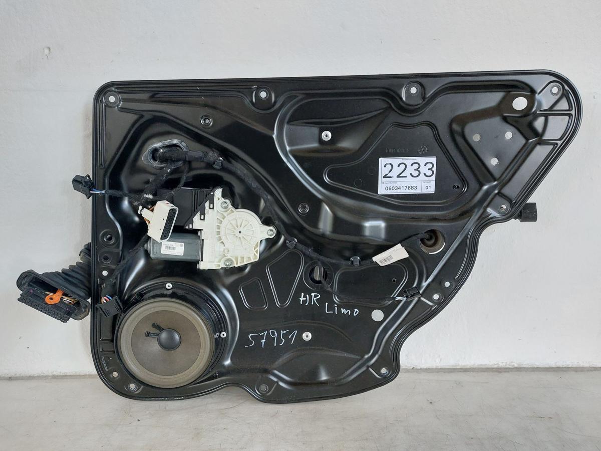 VW Passat 3C B6 Limo Fensterheber hinten rechts elektrisch Motor und Mechanik