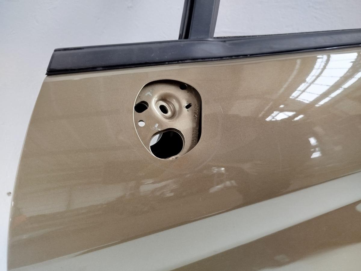 Ford Fiesta JA8 Fahrertür Tür Autotür vorn links 5trg Rohbau Castano Braun Met